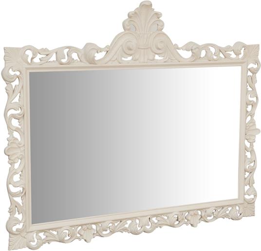 Specchio Shabby 150 x 125 x 8 cm Made in Italy Specchio Vintage da Parete  Specchio grande da parete Specchio da Parete - Biscottini - Idee regalo