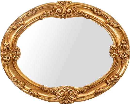 specchio ingresso cornice barocco oro 105x85 cm Made in Italy Specchi  decorativi da parete Specchio cornici vintage - Biscottini - Casa e Cucina  | IBS