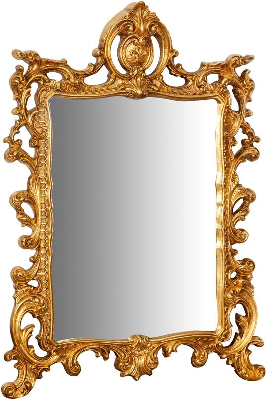 Specchio da parete barocco 113x84x8 cm Originale specchio vintage da parete  con cornice lavorata Made in Italy - Biscottini - Idee regalo | IBS