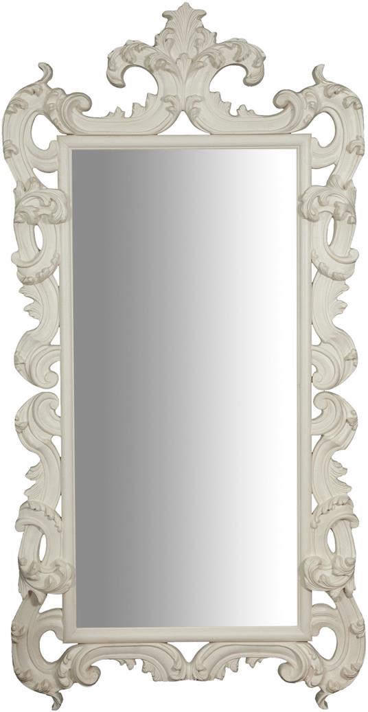 Specchio da parete bianco 203x100x7 cm Specchio grande da parete Specchio  da parete lungo Specchio camera da letto Shabby - Biscottini - Idee regalo  | IBS