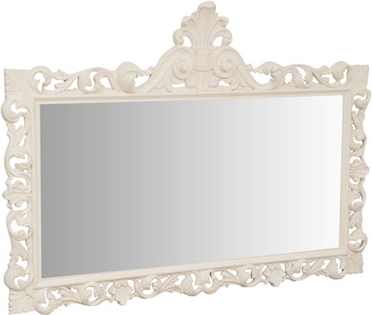 Specchio shabby 150x110x8 cm Made in Italy Specchio vintage da parete  specchio grande da parete Specchio da parete orizzontale - Biscottini -  Idee regalo | IBS