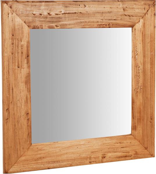 Specchio da parete 60x60x3 cm Made in Italy Specchio vintage da parete Specchio  bagno e camera Specchio legno massello da parete - Biscottini - Idee regalo  | IBS
