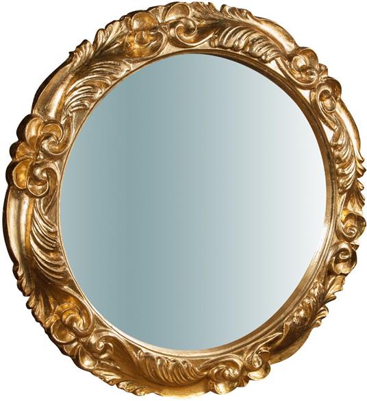 Specchio da parete rotondo 66x66 cm Specchio vintage da parete per la casa  Specchio rotondo bagno e camera - Biscottini - Idee regalo | IBS