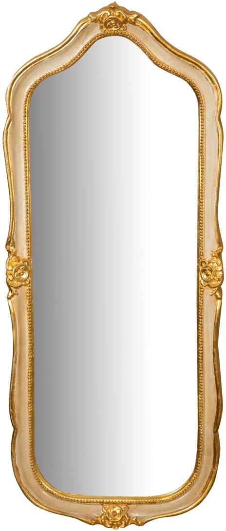 Specchio shabby 79x33x3 cm Made in Italy Specchio vintage da parete specchio  decorato da parete Specchio da parete orizzontale - Biscottini - Idee  regalo | IBS