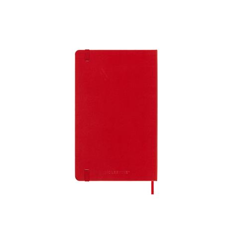 Agenda settimanale con spazio per note 12 mesi, 2025 Moleskine, Large, Copertina rigida, Rosso scarlatto - 13 x 21 cm - 6