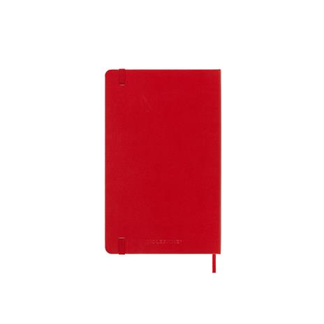 Agenda settimanale con spazio per note 18 mesi, 2024-2025 Moleskine, Large, Copertina rigida, Rosso scarlatto - 13 x 21 cm - 6