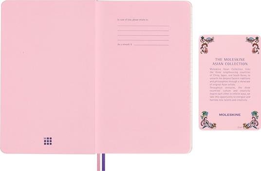 Taccuino Moleskine Sakura, Limited Edition, Sakura Large Ruled Maruko No Box, Large - 13x21 cm - 2