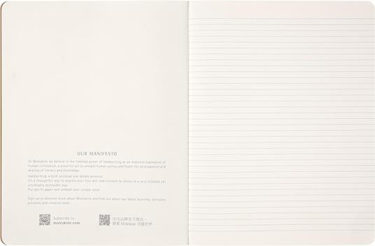 Quaderno Moleskine Cahier Journal XL, a righe, Wingardium Leviosa - 4
