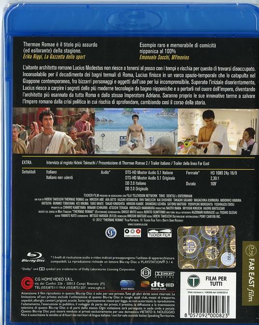 Thermae Romae di Hideki Takeuchi - Blu-ray - 2