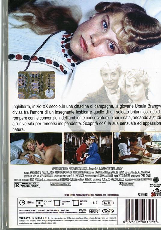 The Rainbow. La vita è un arcobaleno di Ken Russell - DVD - 2