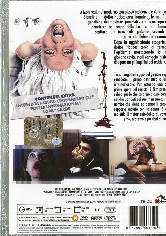 Il demone sotto la pelle - DVD - Film di David Cronenberg Fantastico | IBS