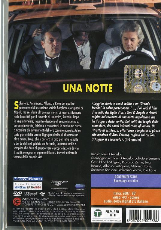 Una notte di Toni D'Angelo - DVD - 2