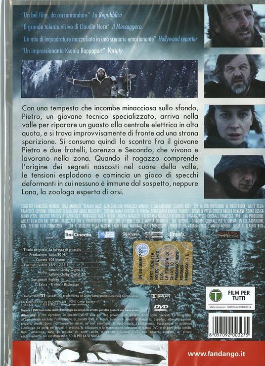 La foresta di ghiaccio di Claudio Noce - DVD - 2