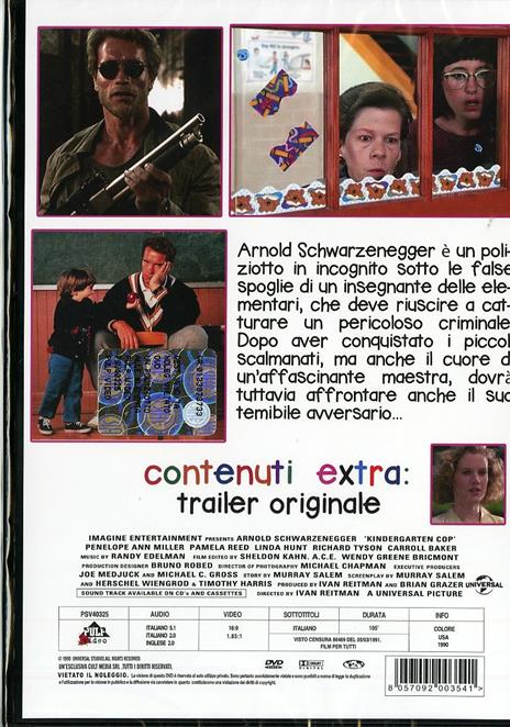 Un poliziotto alle elementari di Ivan Reitman - DVD - 2