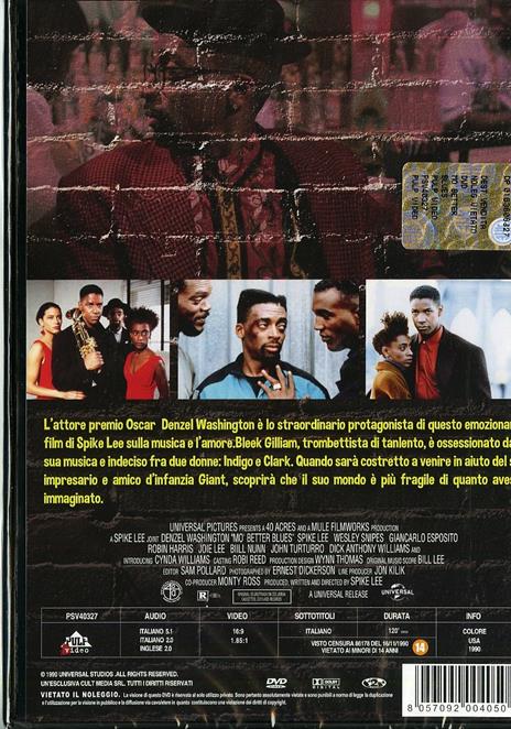 Mo' Better Blues di Spike Lee - DVD - 2