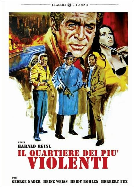 Il quartiere dei piu violenti di Harald Reinl - DVD