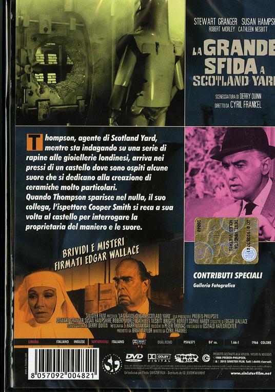 La grande sfida a Scotland Yard di Cyril Frankel - DVD - 2