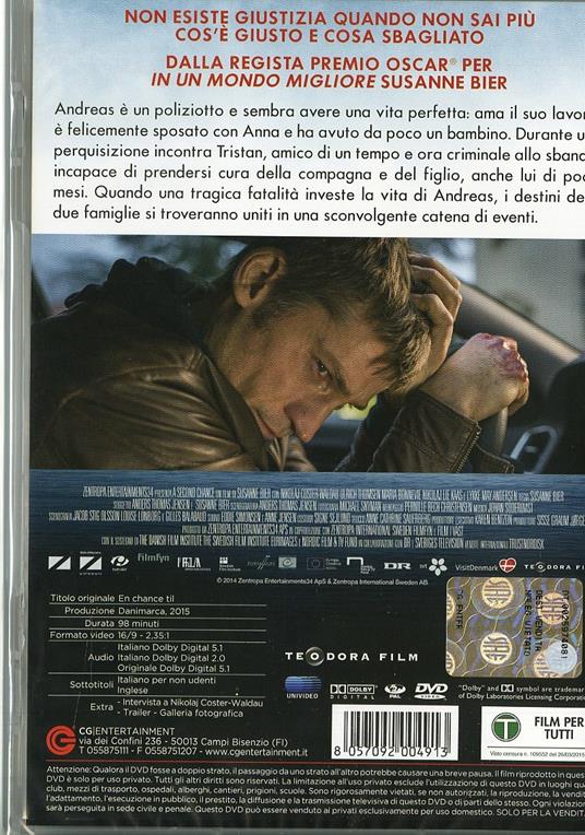 Second Chance di Susanne Bier - DVD - 2