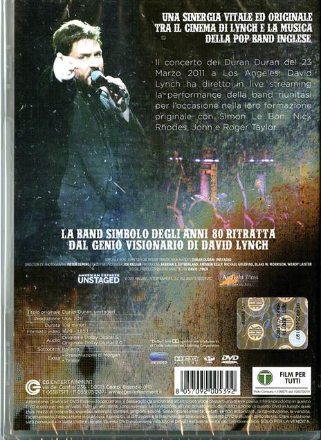 Duran Duran di David Lynch - DVD - 2
