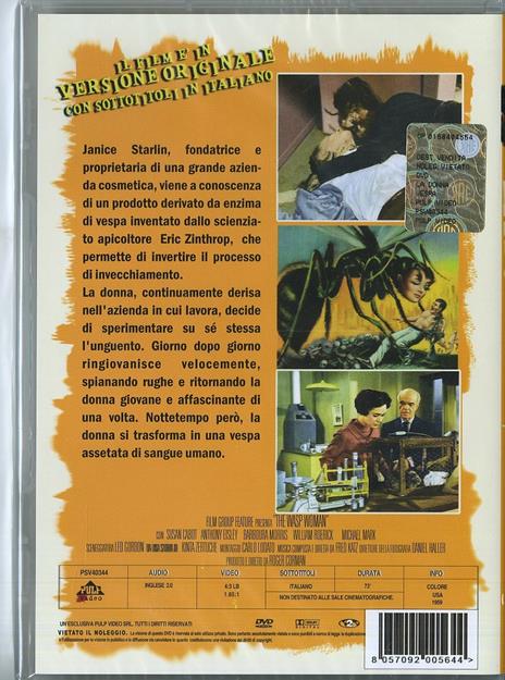 La donna vespa di Roger Corman - DVD - 2