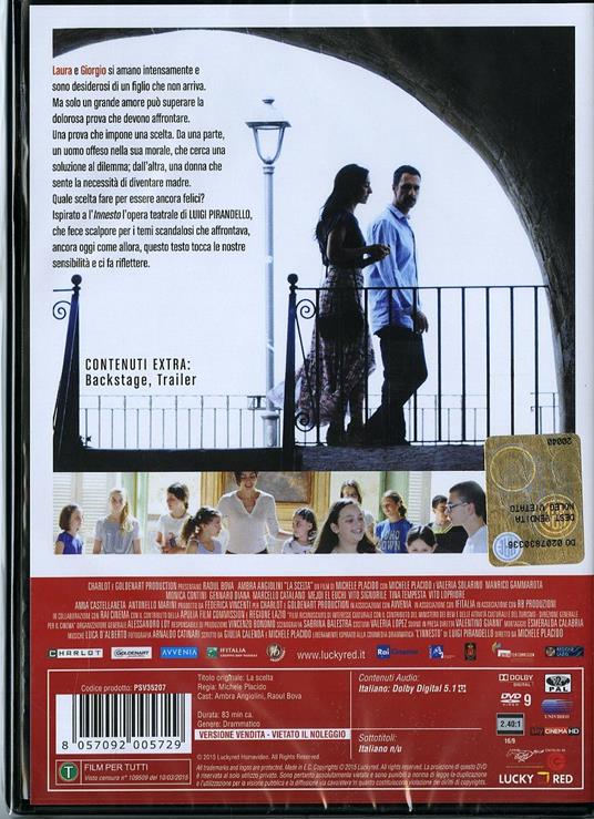 La scelta di Michele Placido - DVD - 2