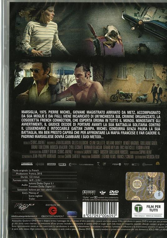 French Connection di Cédric Jimenez - DVD - 2