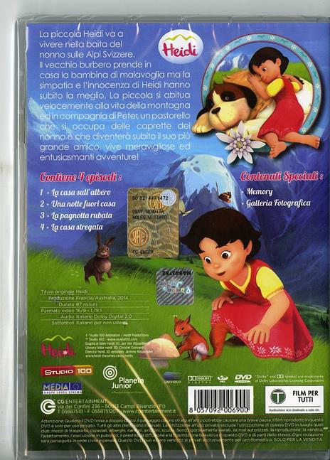 Heidi. La nuova serie. Vol. 2 di Jérôme Mouscadet - DVD - 2