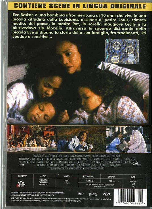 La baia di Eva di Kasi Lemmons - DVD - 2