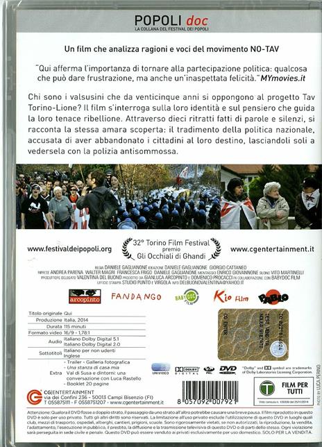 Qui di Daniele Gaglianone - DVD - 2