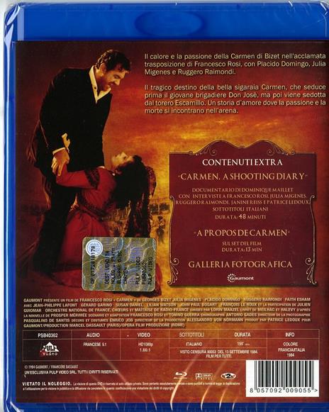 Carmen di Francesco Rosi - Blu-ray - 2