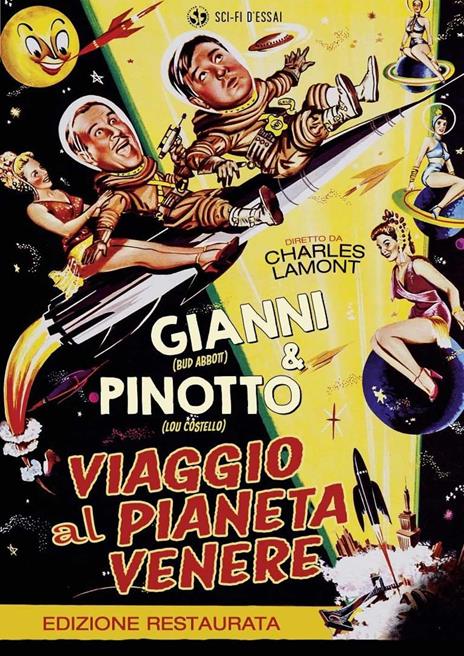 Viaggio al pianeta Venere. Edizione restaurata di Charles Lamont - DVD