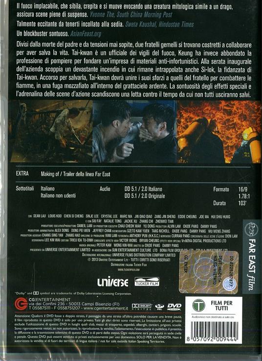 Out of Inferno di Danny Pang,Oxide Pang Chun - DVD - 2