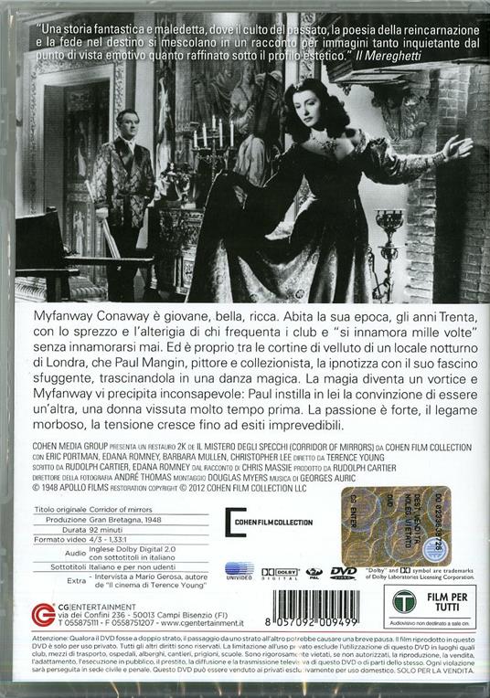 Il mistero degli specchi di Terence Young - DVD - 2