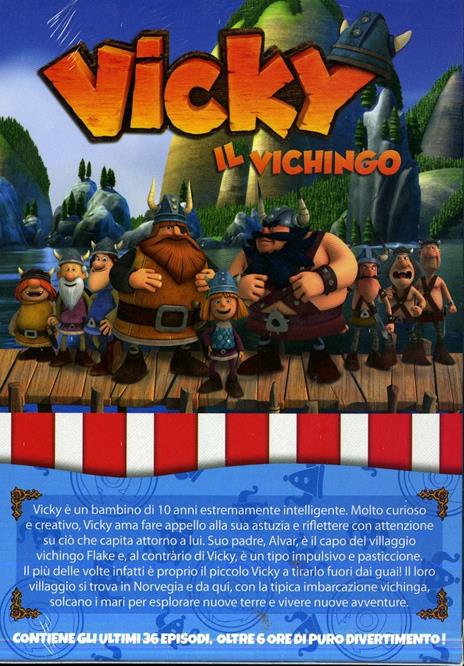 Vicky il vichingo. La nuova serie. Alla scoperta del mondo (4 DVD) di Eric Cazes,Marc Wasik - DVD - 2