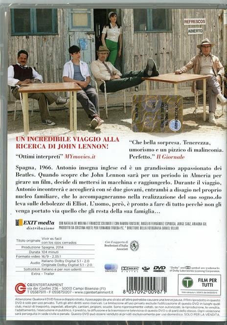 La vita è facile ad occhi chiusi di David Trueba - DVD - 2