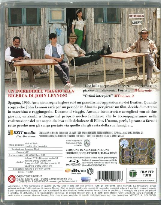 La vita è facile ad occhi chiusi di David Trueba - Blu-ray - 2