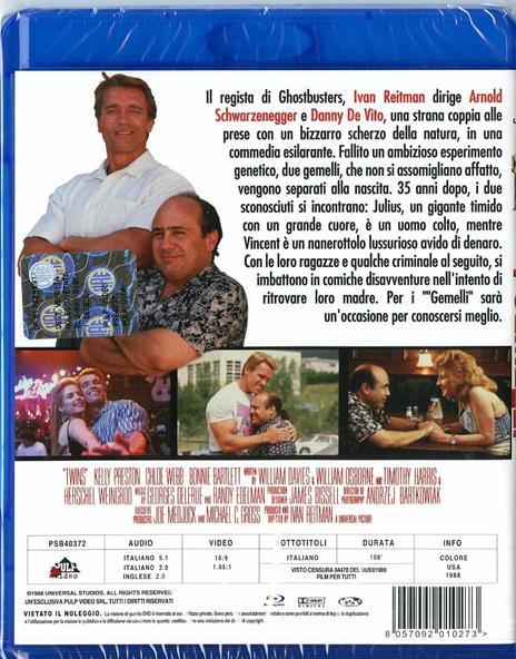 I gemelli di Ivan Reitman - Blu-ray - 2