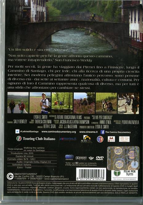 Sei vie per Santiago di Lydia Smith - DVD - 2