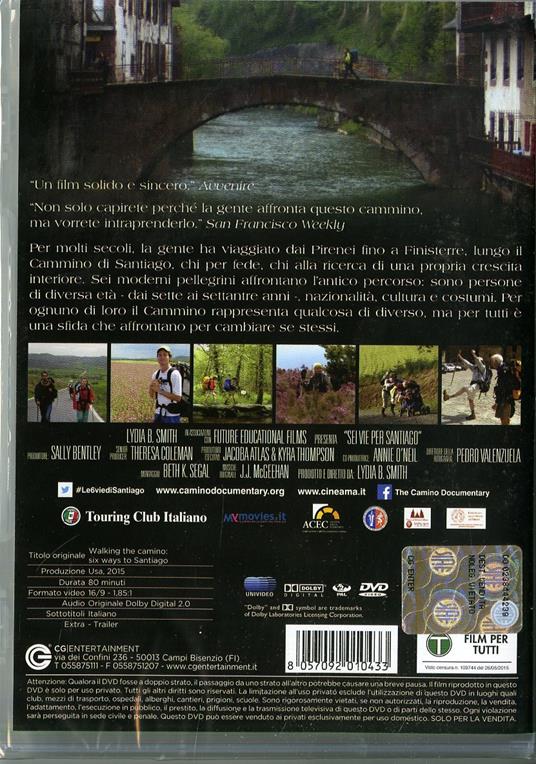 Sei vie per Santiago - DVD - Film di Lydia Smith Documentario | IBS