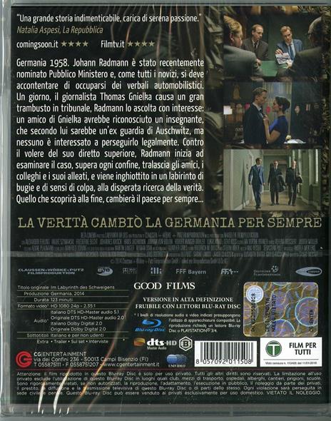Il labirinto del silenzio di Giulio Ricciarelli - Blu-ray - 2