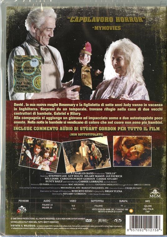 Dolls di Stuart Gordon - DVD - 2