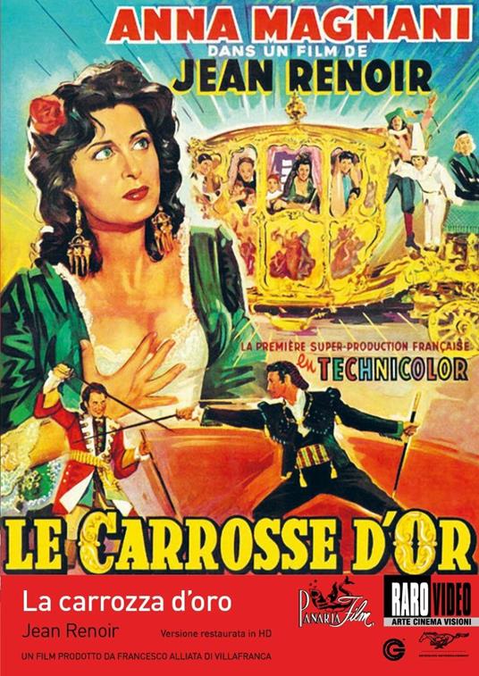 La carrozza d'oro (DVD) di Jean Renoir - DVD