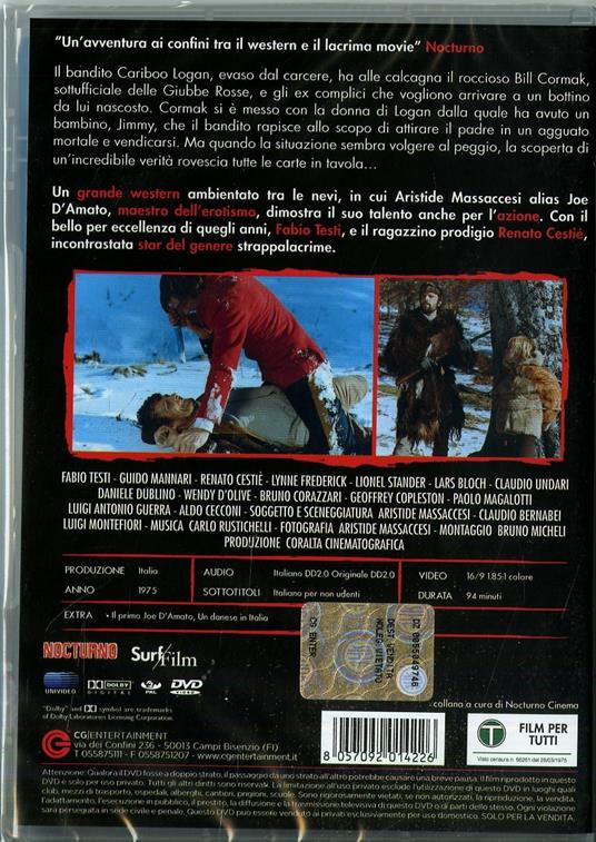 Giubbe rosse - DVD - Film di Joe D'Amato Avventura