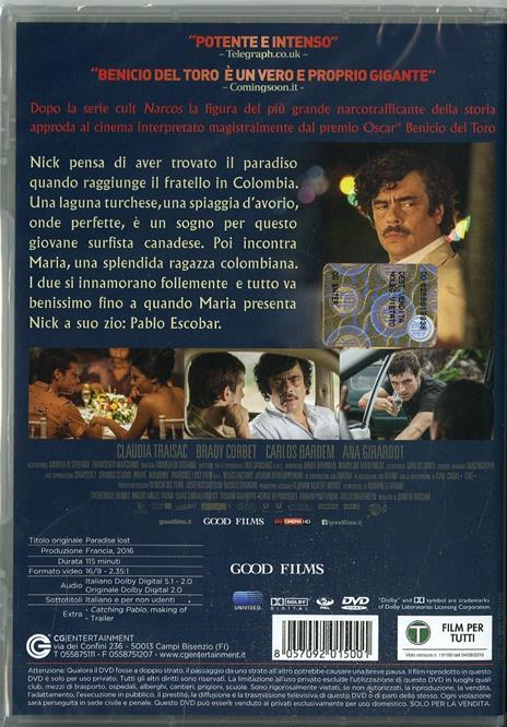 Escobar (DVD) di Andrea Di Stefano - DVD - 2