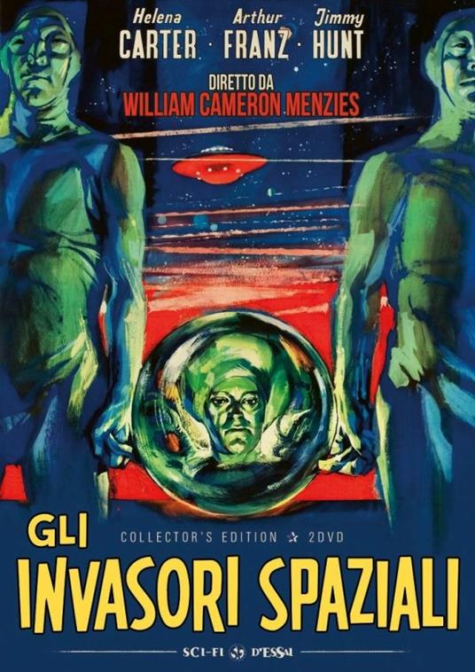 Gli invasori spaziali + Invaders. Versione restaurata in HD (2 DVD) di William Cameron Menzies,Tobe Hooper