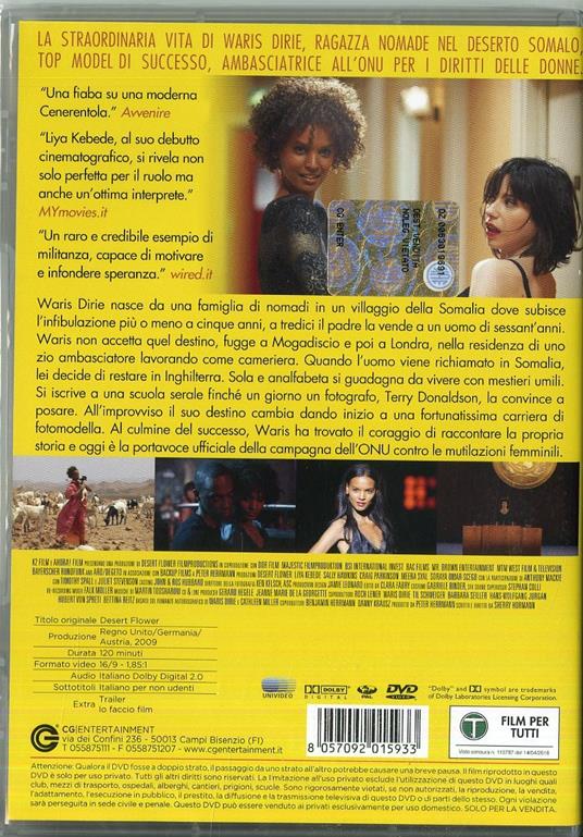 Fiore del deserto (DVD) - DVD - Film di Sherry Hormann Drammatico | IBS