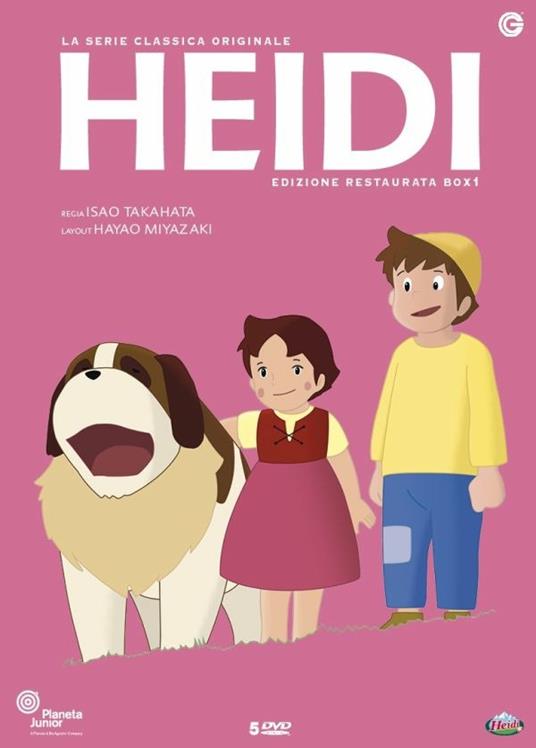 Heidi Serie Classica Rimasterizzata. Vol. 1 (5 DVD) di Isao Takahata - DVD