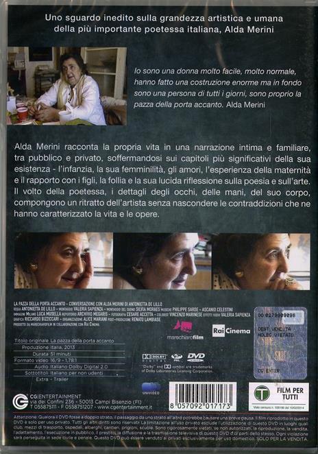 La pazza della porta accanto (DVD) - DVD - Film di Antonietta De Lillo  Documentario | IBS