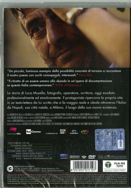 Let's Go (DVD) di Antonietta De Lillo - DVD - 2