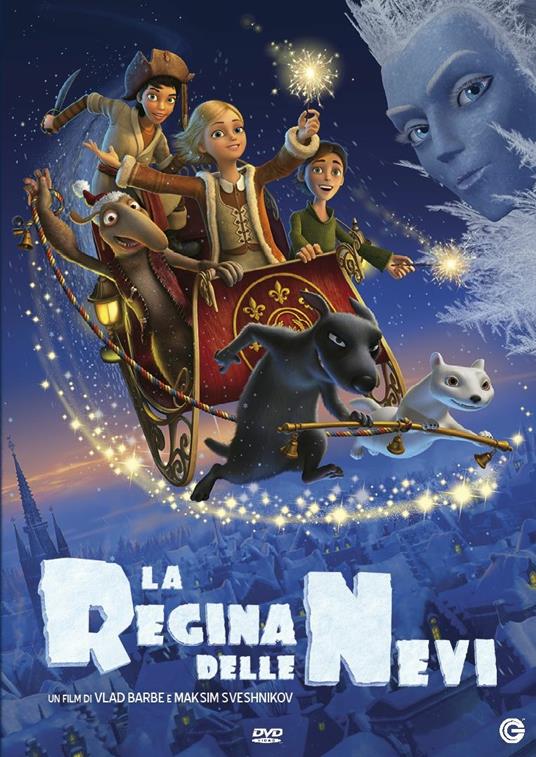 La regina delle nevi (DVD) - DVD - Film di Vladlen Barbe , Maxim Sveshnikov  Animazione | IBS